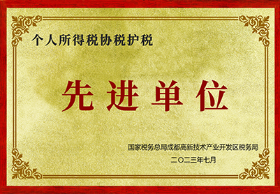 2023年個(gè)人所得稅協(xié)稅護(hù)稅先進(jìn)單位